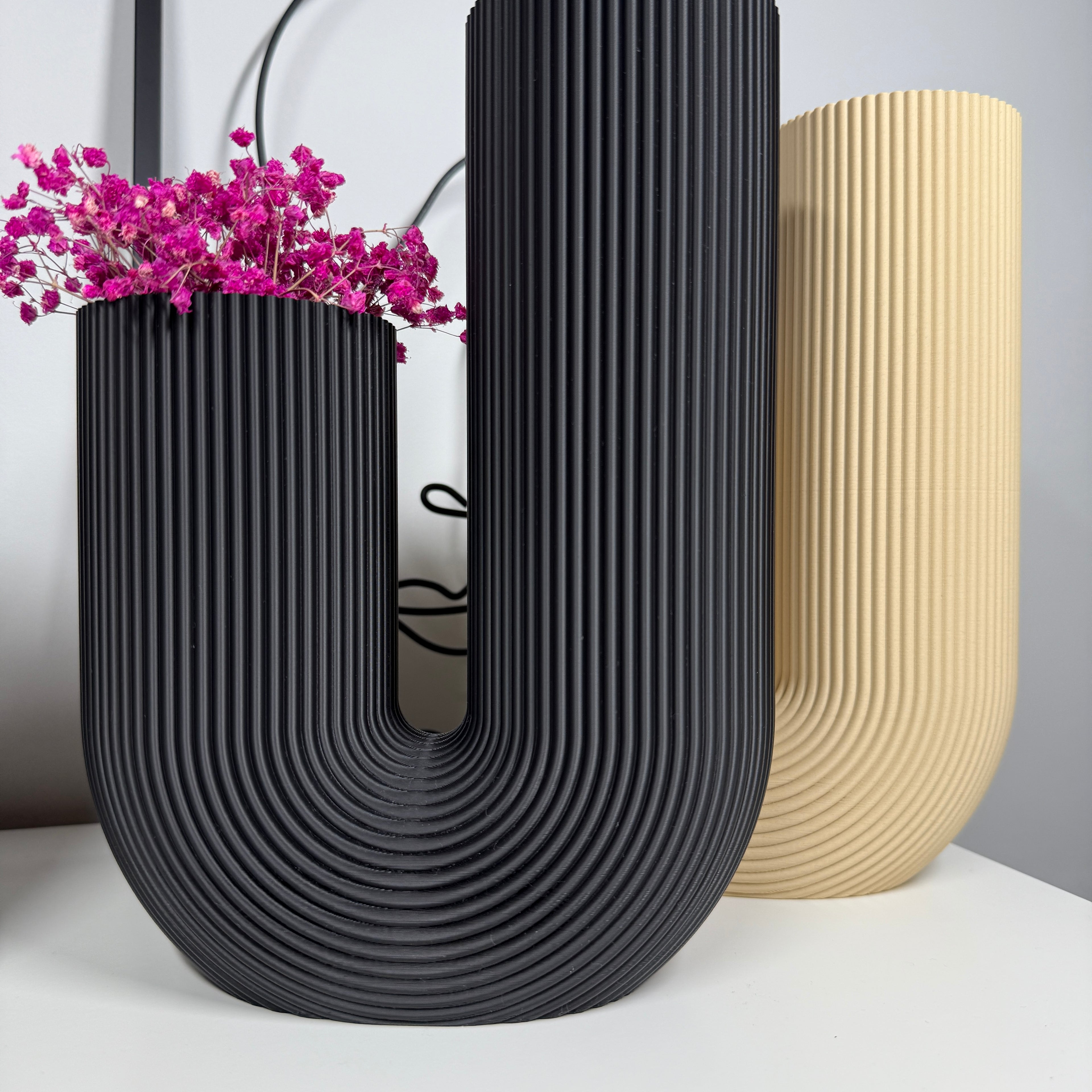 JUNO – J formos dekoratyvinė vaza