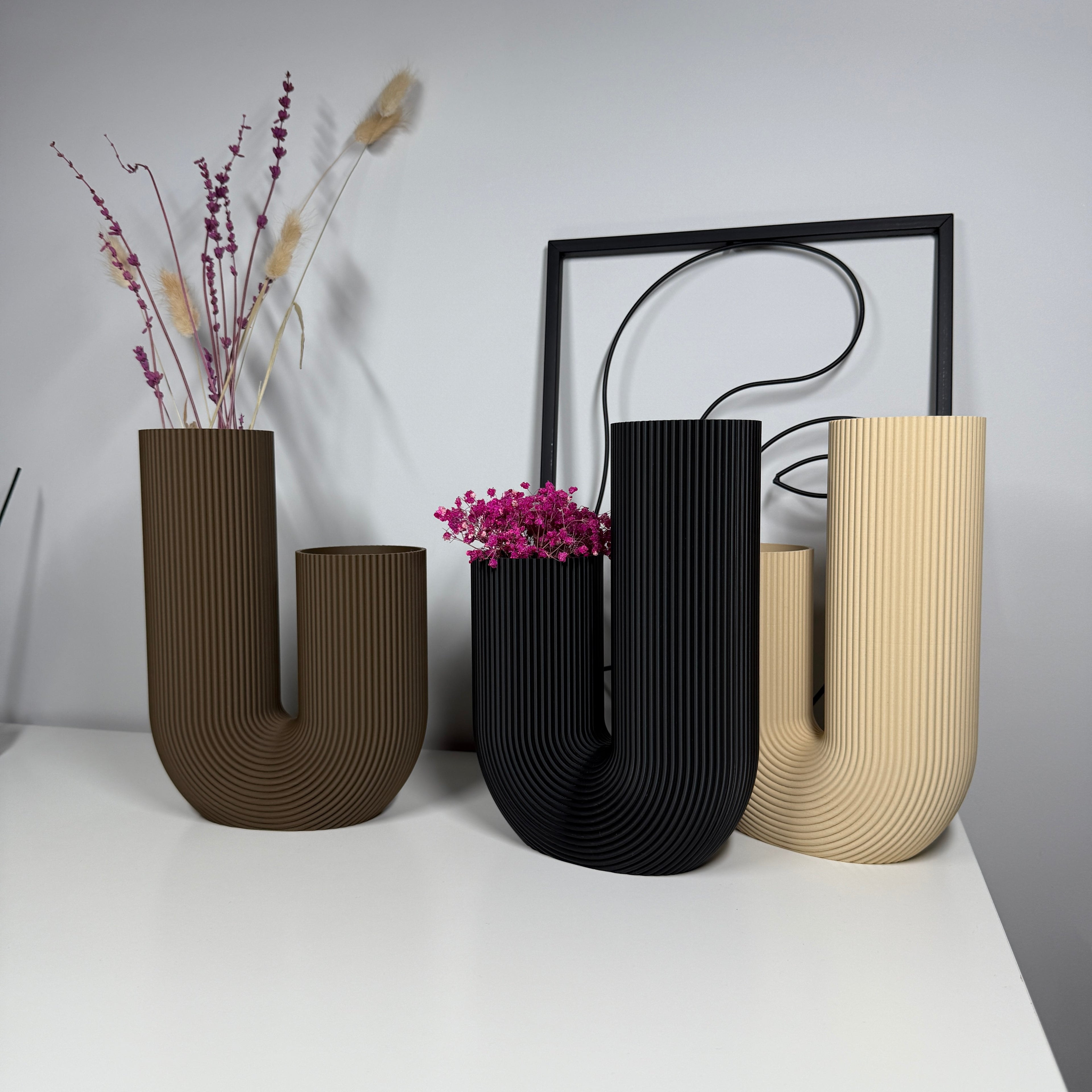 JUNO – J formos dekoratyvinė vaza