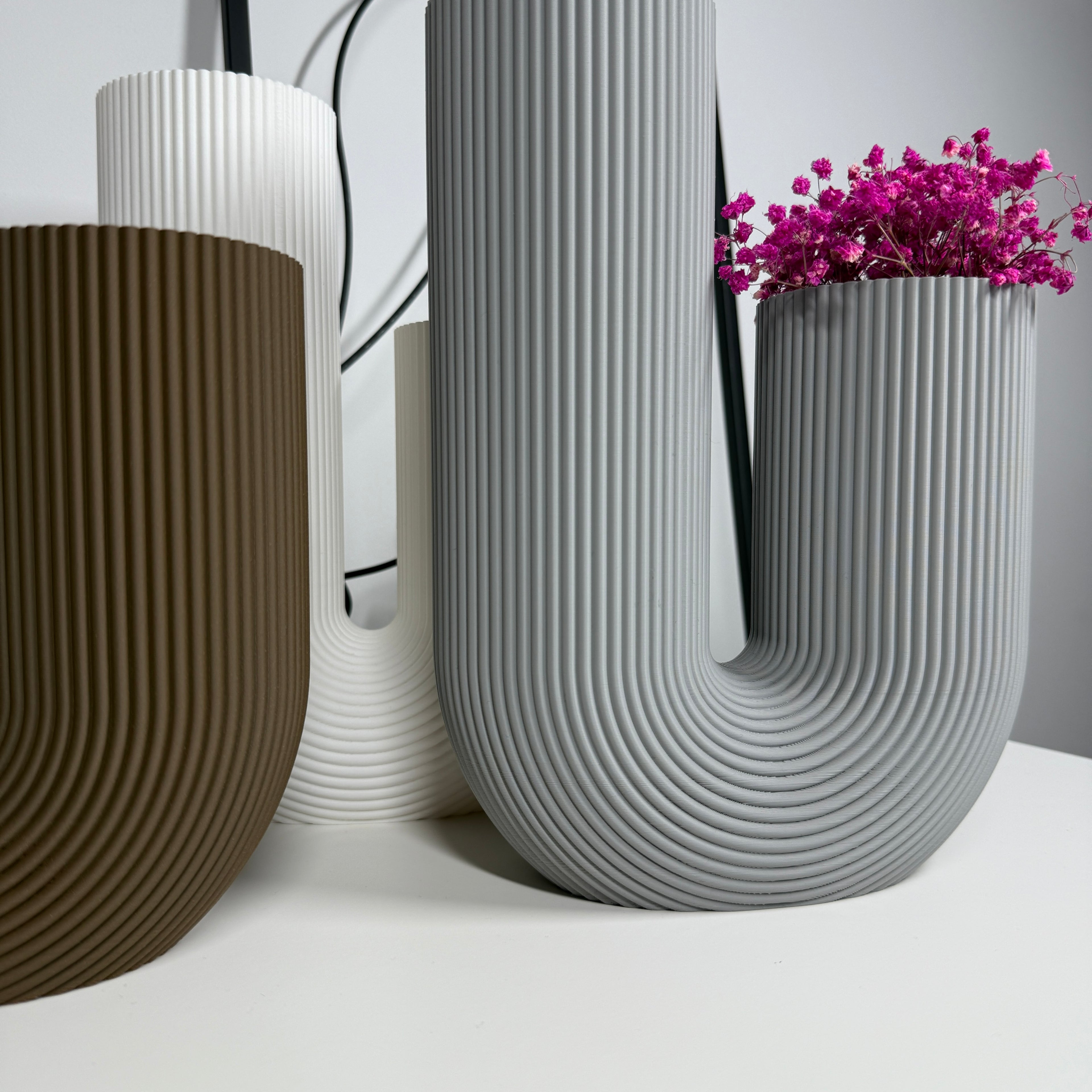 JUNO – J formos dekoratyvinė vaza