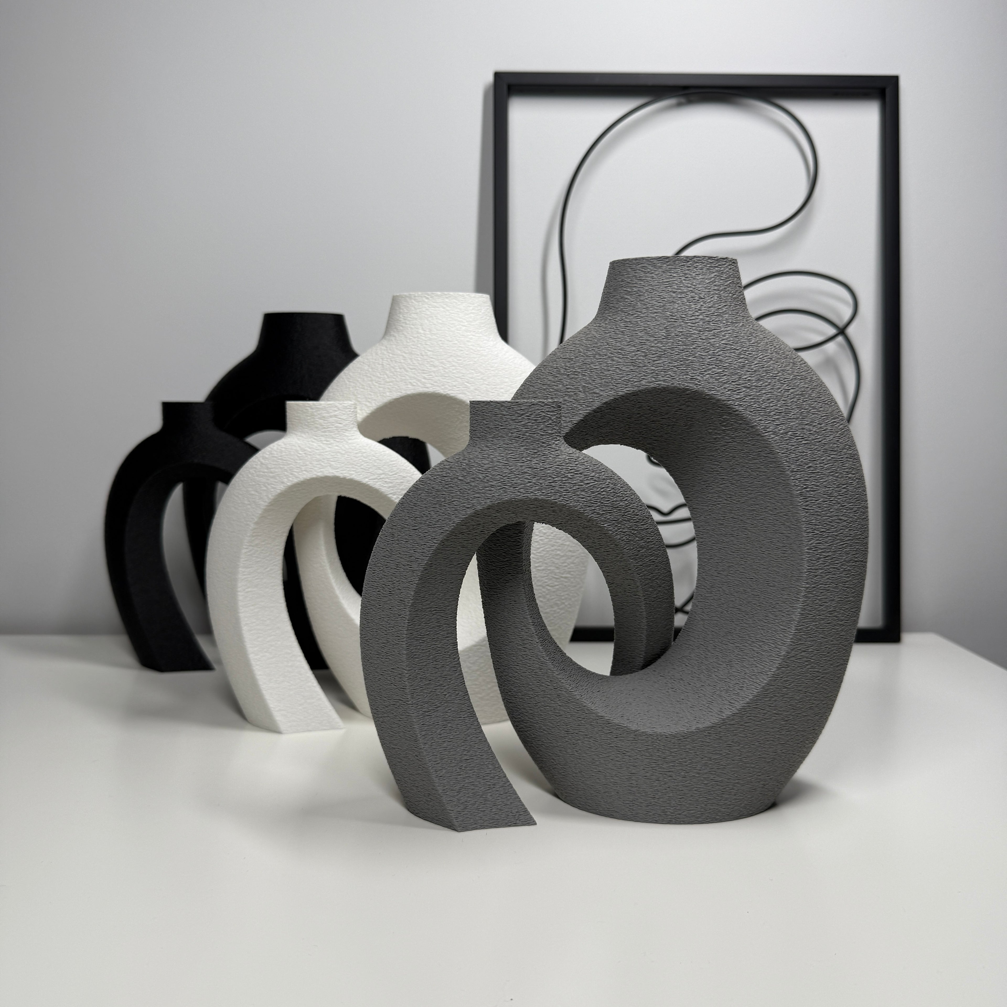 RUNA minimalistinė dizaino vaza KUTKUT